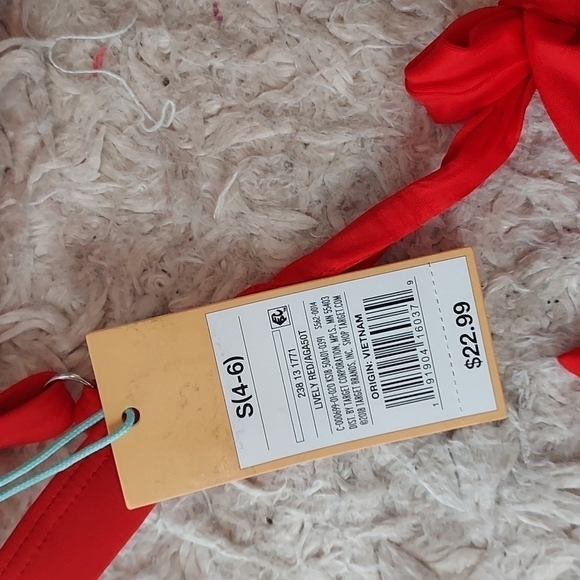 KONA Sol Bikini Top Lively Red - Picture 5 of 6